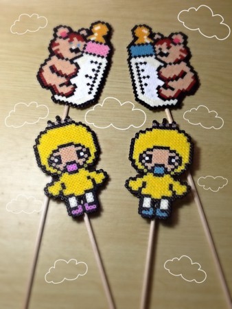 Biberones ositos y pollitos